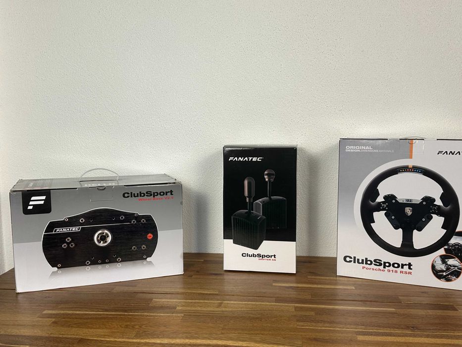 Fanatec Shifter, Base V2.5, Wheel Porsche 918 RSR
