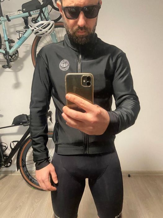 zimowa kurtka dwuwarstwowa na rower rozm L