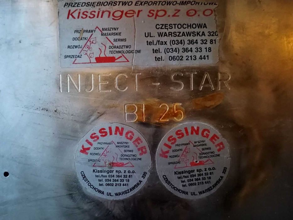 Ін’єктор для м’яса Inject-Star B1-25