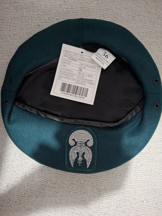 Beret WP Zielony Wojsk Lądowych MON rozmiar 56.