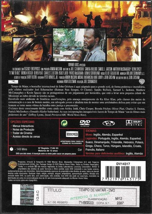 Tempo de Matar (1996)