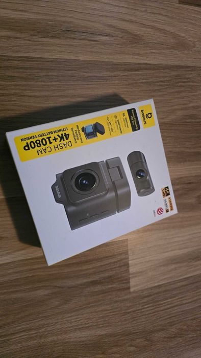 Baseus PrimeTrip VD1 PRO GPS 4K+ WIFI - Wideorejestrator - NOWY