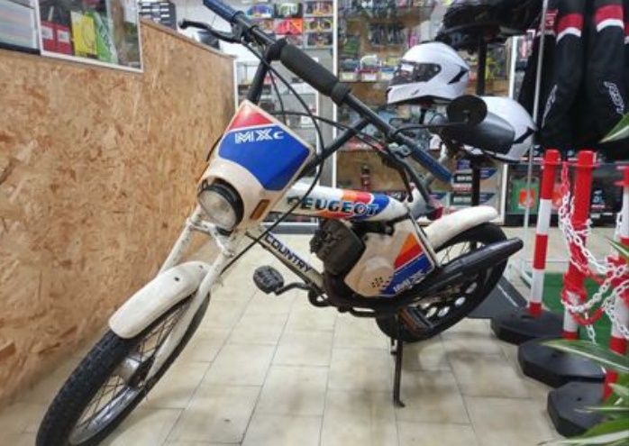 Peugeot country BMX moto rara Numerada N51