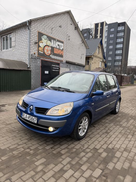 Renault Scenic 1.9 дизель рестайлинг 2007 год