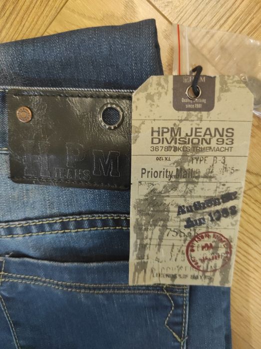 Chłopięce spodnie jeansowe 78cm pas