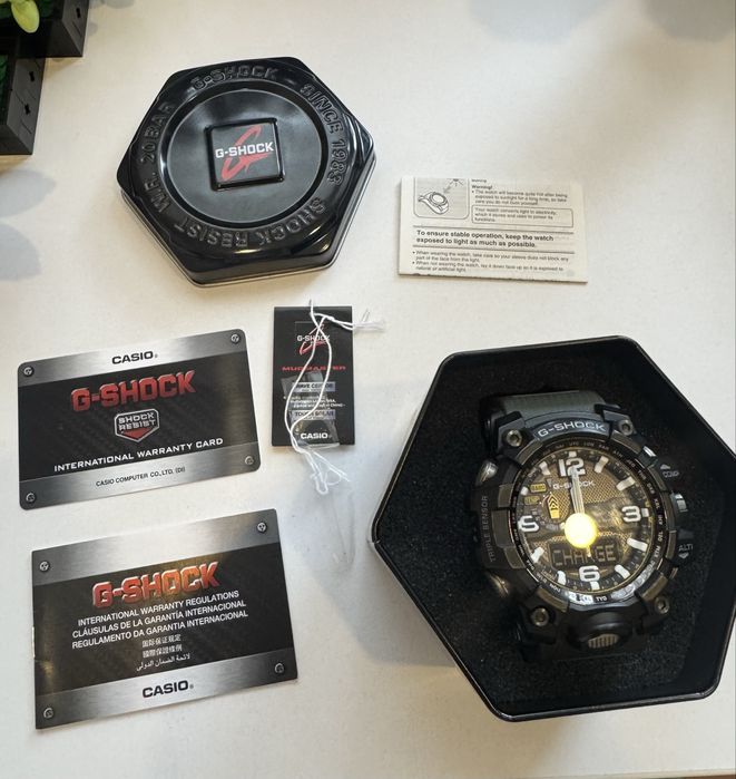 Оригінал Casio G-Shock Mudmaster GWG-1000-1A3 (Повний комплект)