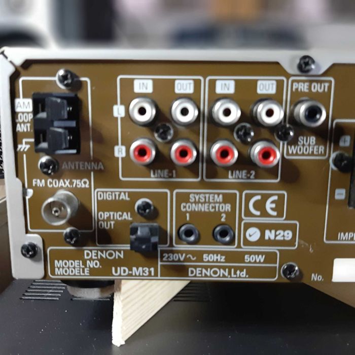 Denon UD-M31 - trzy w jednym urządzeniu z oryginalnym pilotem. Dostawa gratis.