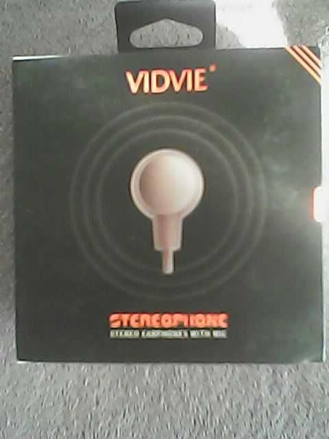 Słuchawki Vidvie Białe