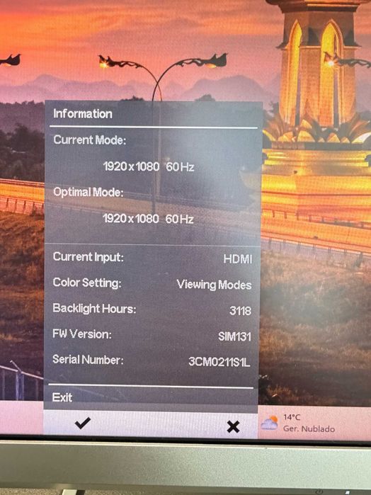2xMonitor HP 24F (24'' - Full HD - LED IPS - FreeSync) Ultra-Slim