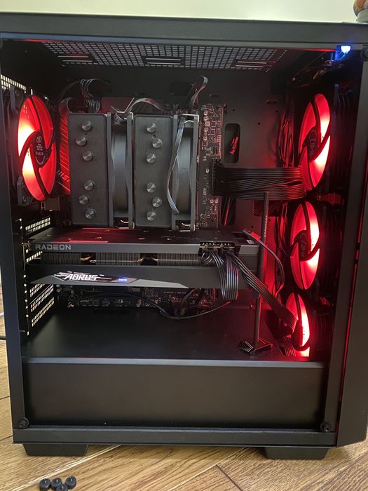 Пк AMD 5 7600 +RX 6750 XT+32G опз DDR5 top апарат тягне усе !