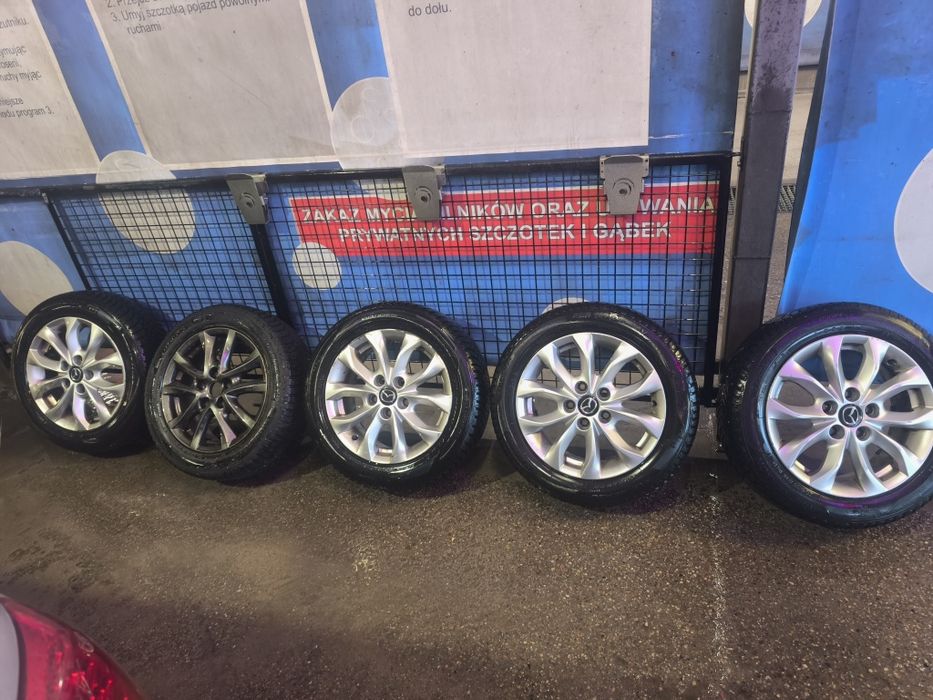 Felgi aluminiowe 16" Mazda 6 + opony 205/55 R16 | 5x114,3 | 4 szt. + z
