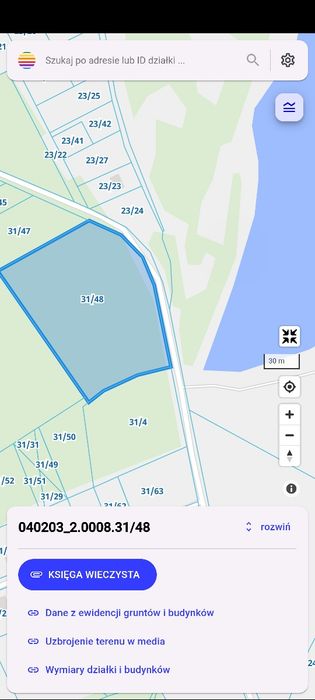 Działka leśna 1,27 h - Widok 5