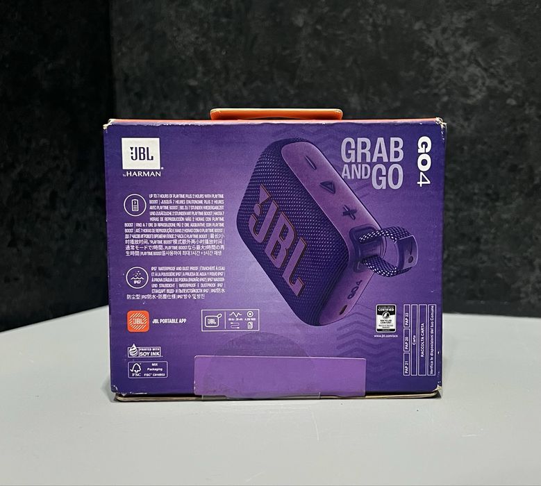 Портативна колонка JBL Go 4 Purple