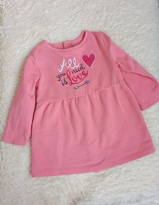 Сукня на дівчинку тепла