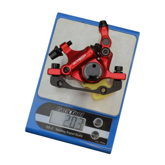 Nowe! ZOOM XTECH HB100 hamulce hydrauliczne mechaniczne czerwone