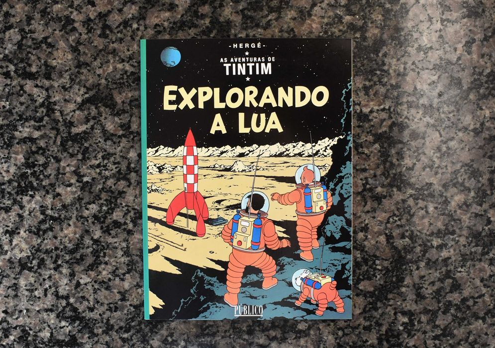 Tintim - Explorando a Lua