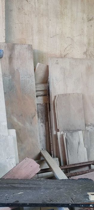 Restos Pedras marmore despachar