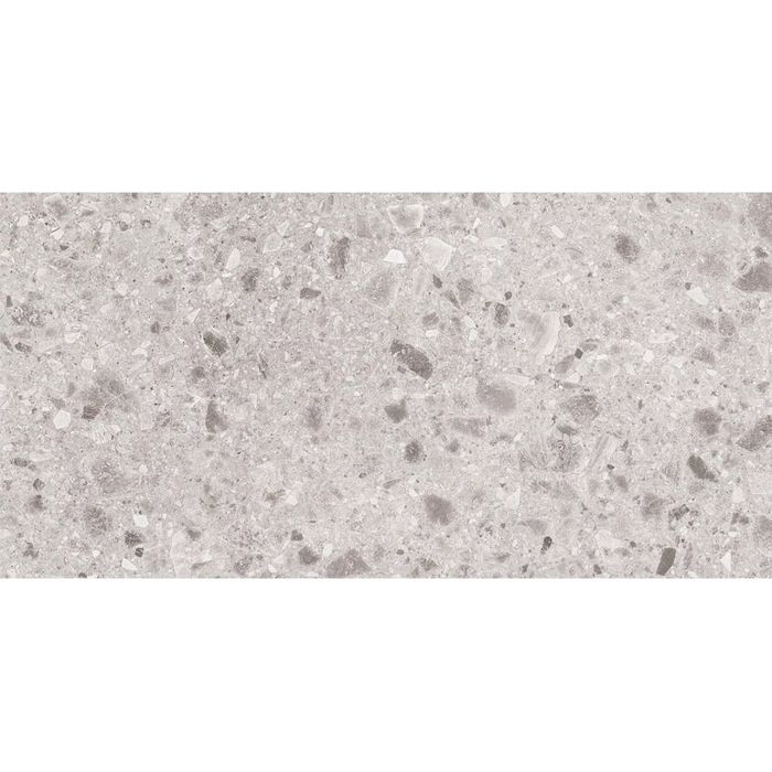 Плитка Керамограніт  Geotech Light Grey сіра 60x120 см Geotech Anthrac
