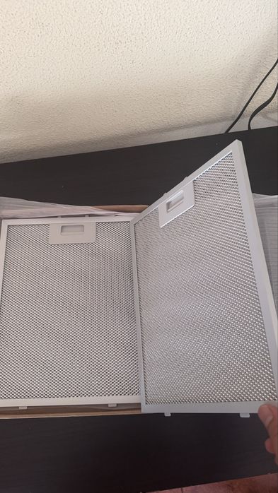 Conjunto de 2 Filtros Metálicos para Exaustor de Cozinha