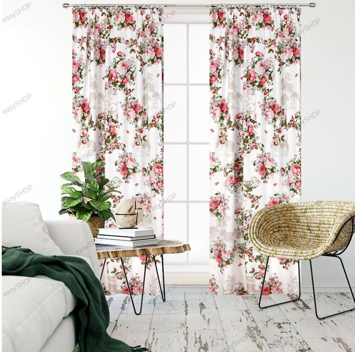 ‼️ WYPRZEDAŻ ‼️ Kom 2 zasłon na taśmie marszczącej