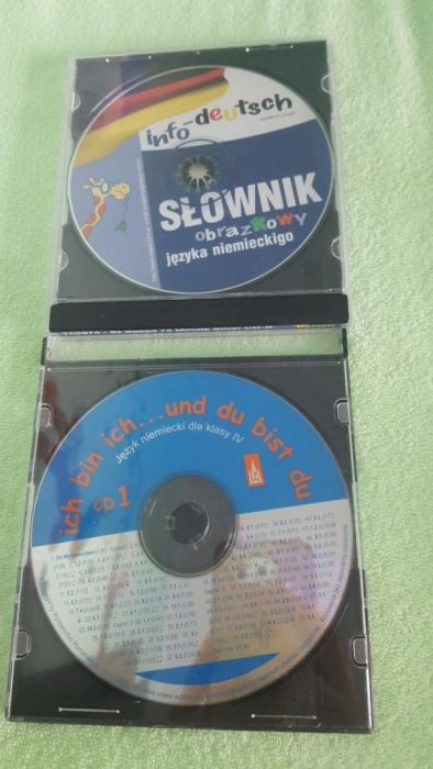 Zestaw plyt do nauki niemieckiego