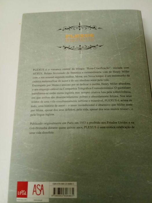 Plexus, de Henry Miller Portes Incluídos