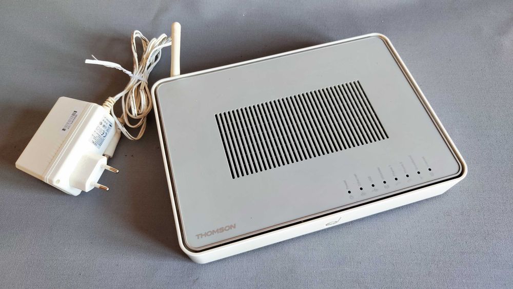 Router Thomson TG787 (MEO) - Como Novo