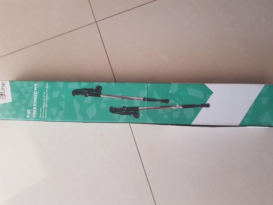 kije trekkingowe  nowe na prezent