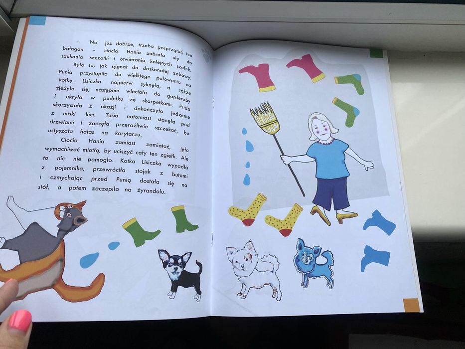 Książka Frida i przyjaciele jak pies z kotem nowa