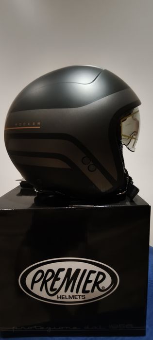 Capacete jet Premier Novo