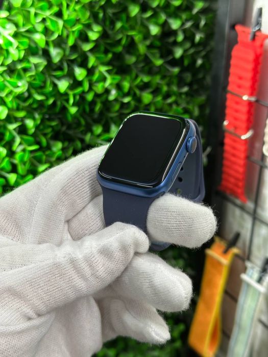 Apple Watch 7 45mm Blue NEW Магазин, Гарантія, Вибір