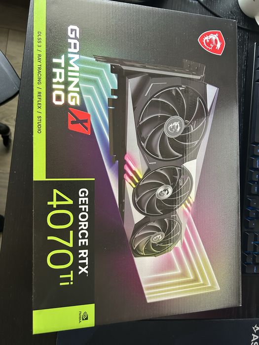 Karta graficzna MSI GeForce RTX 4070 Ti Gaming X Trio 12GB GDDR6X