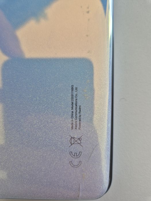 Xiaomi Redmi Note 11S 5G - Avariado
Ltd.
Co.
Communicatons
Poweredby R