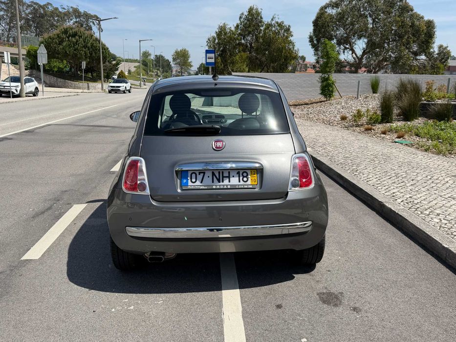Fiat 500 1.2 Lounge - Nacional – 105.000 km – Teto Panorâmico – Impecável