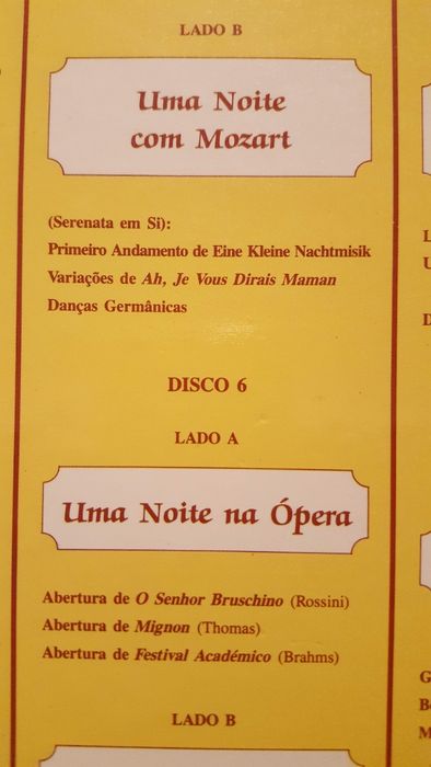 Discos Vinil LPs - O Encanto dos Clássicos