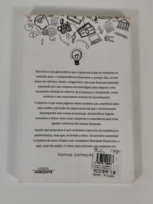 Aprenda a Poupar Já! - Livro