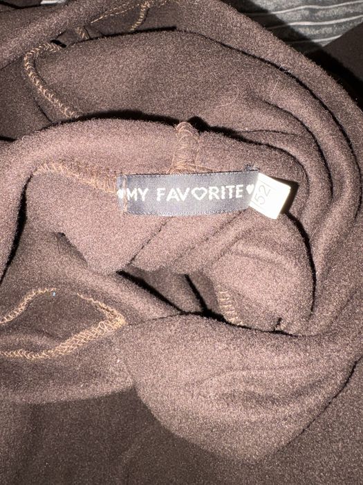 Флісовий костюм шоколадного кольору