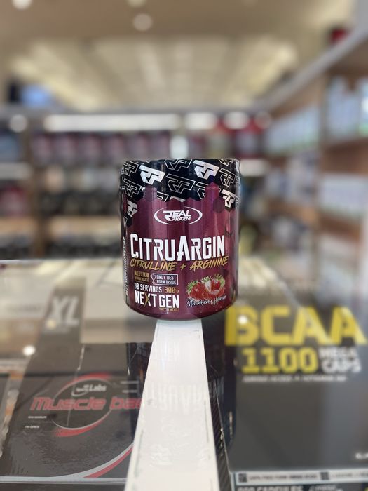 Cytrulina + Arginina Real Pharm Citruargin 300G truskawka RADOM