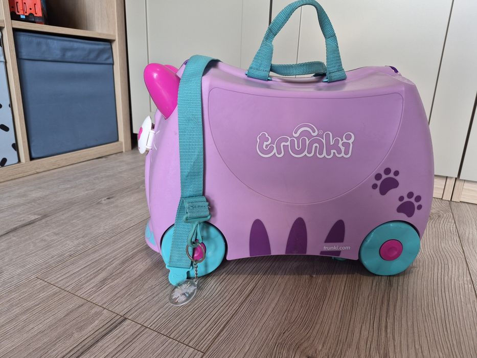 Walizka trunki jeździk 2w1