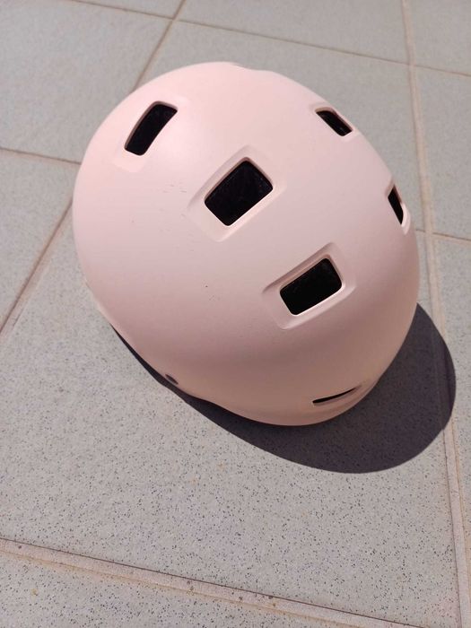Capacete Oxelo MF500 Rosa – Menina