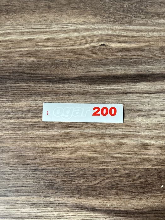 NOWA POLSKA naklejka nakIejki OGAR 200 CZERWONA