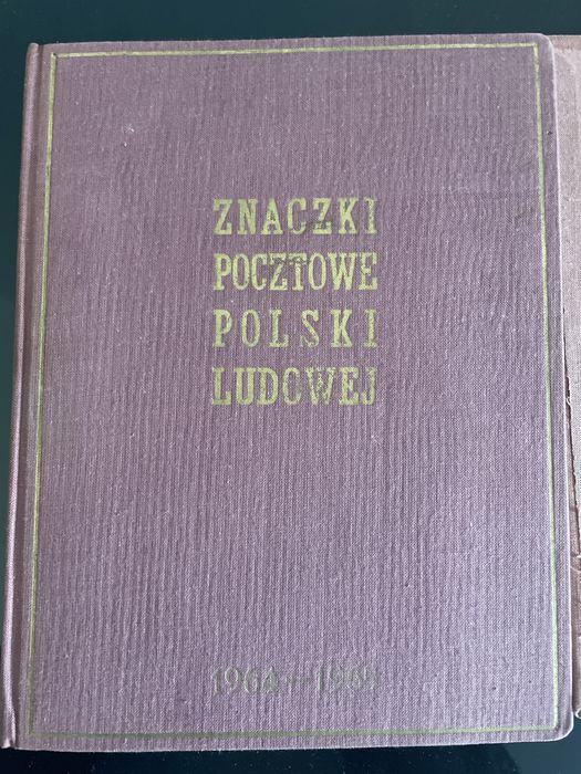 Klaser znaczki pocztowe polski ludowej