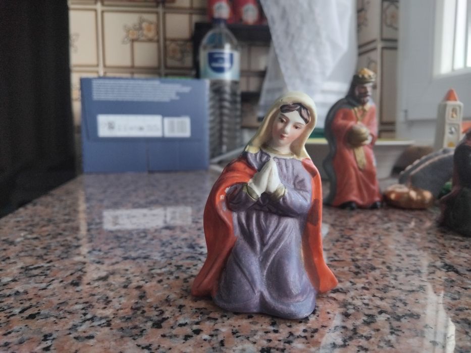 Conjunto de figuras de presépio