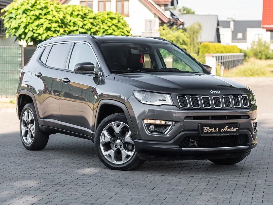 Jeep Compass 1.4T 170KM Navi Skóra Camera 4x4 Ledy Full
