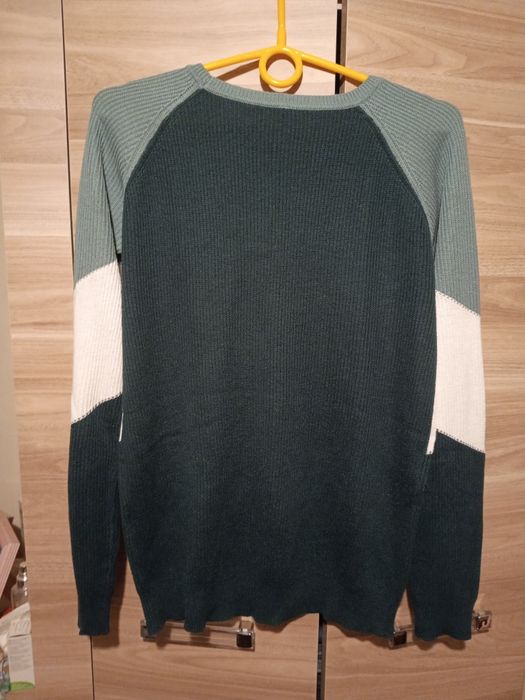 Sweterek bluzka trzykolorowy