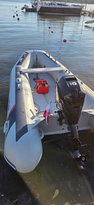 Ponton Honda t38ie z silnikiem Mercury