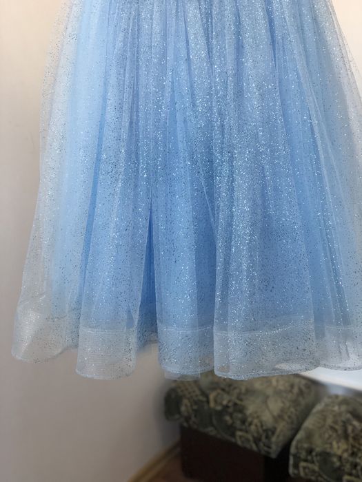 Сукня Принцеси Ельза новорічна пишна Сніжинка Зима Заметіль Фея