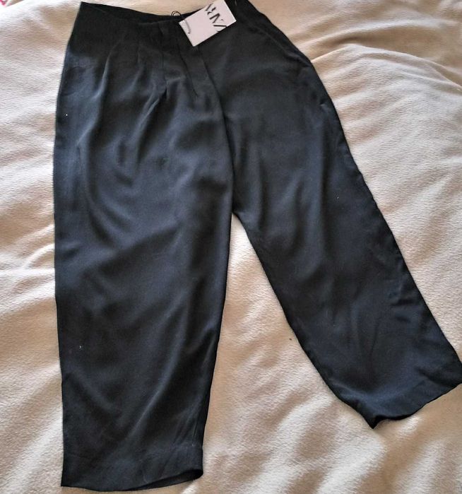 Nowe czarne spodnie zara