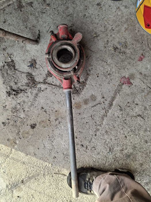 Roscadora tarraxa tubos plásticos e metálicos