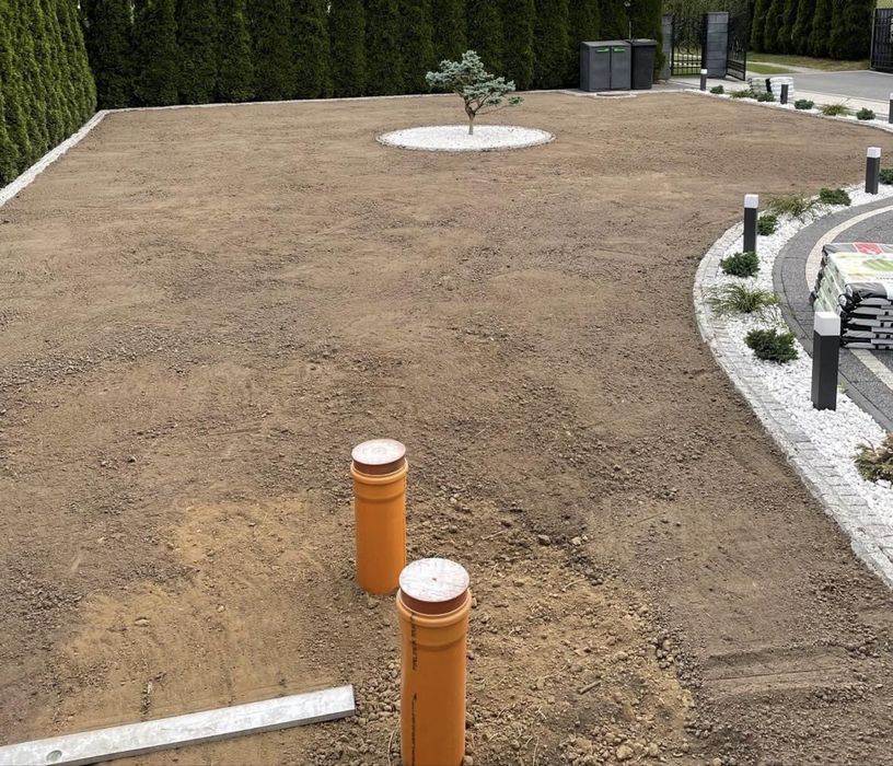Usługi lub wynajem- separacja, siewnik, prace ogrodnicze i ziemne